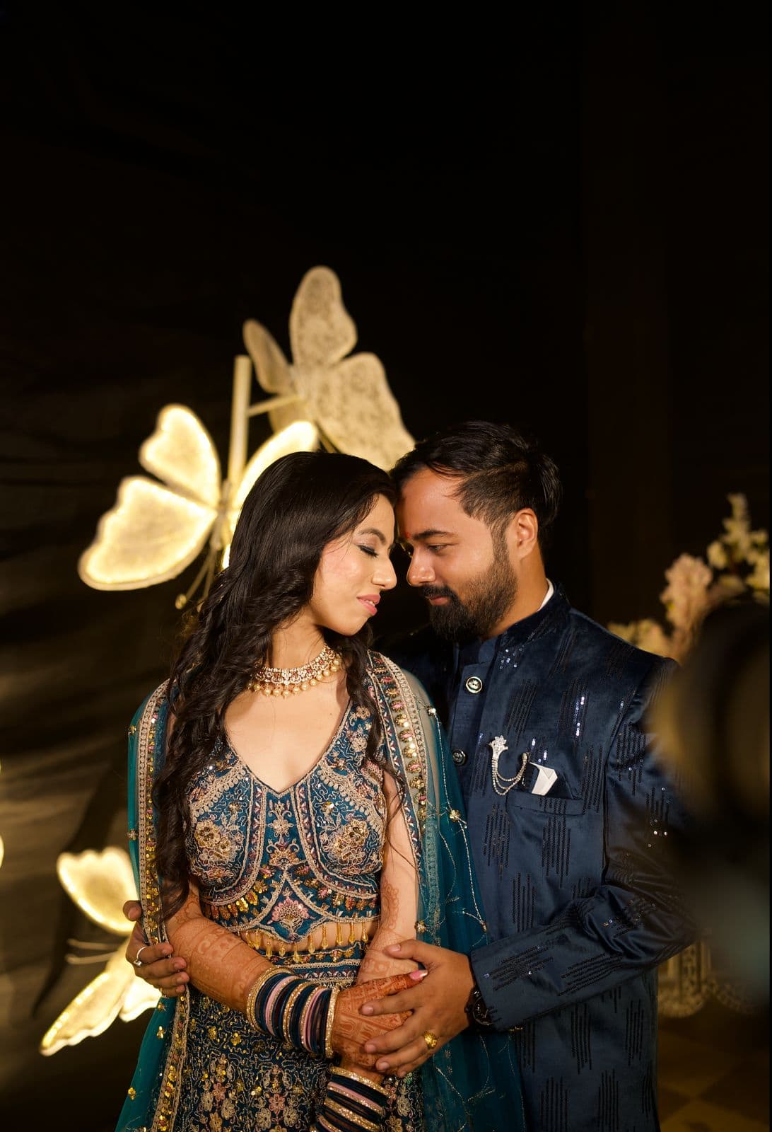 Cinematic wedding couple portrait — storytelling through photography